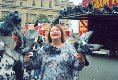 The Birds, or Tina in Trafalgur Square.