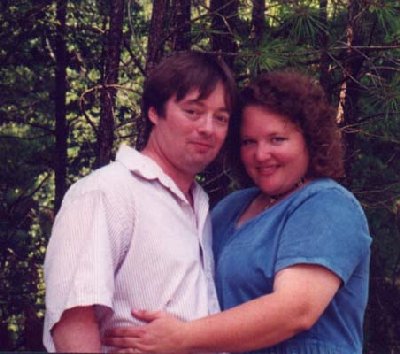 T' & me, dolled up to go out for a meal.